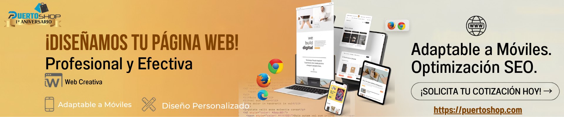 Diseñamos tu pagina Web