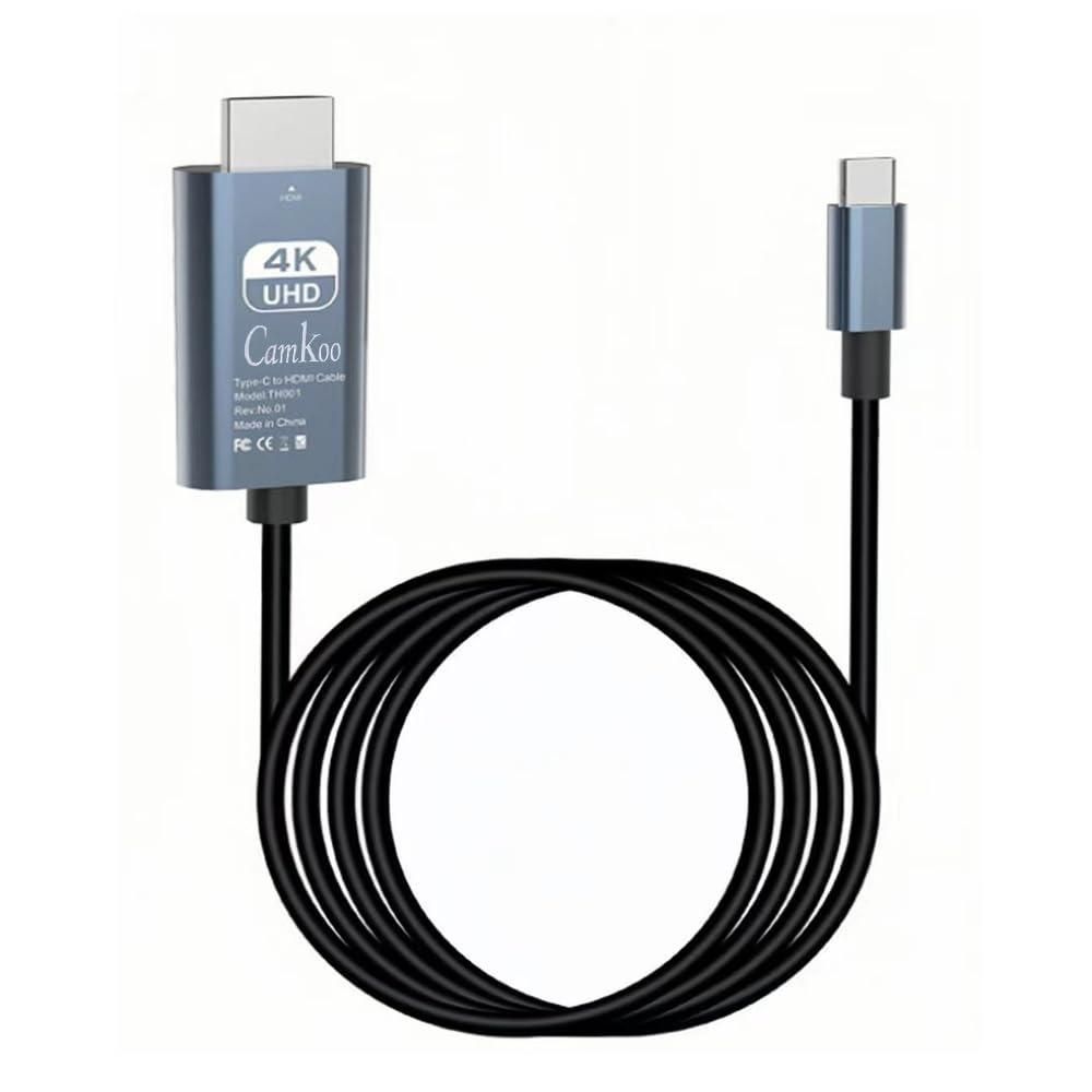 Cable USB-C a HDMI 4K (Transmisión Unidireccional)