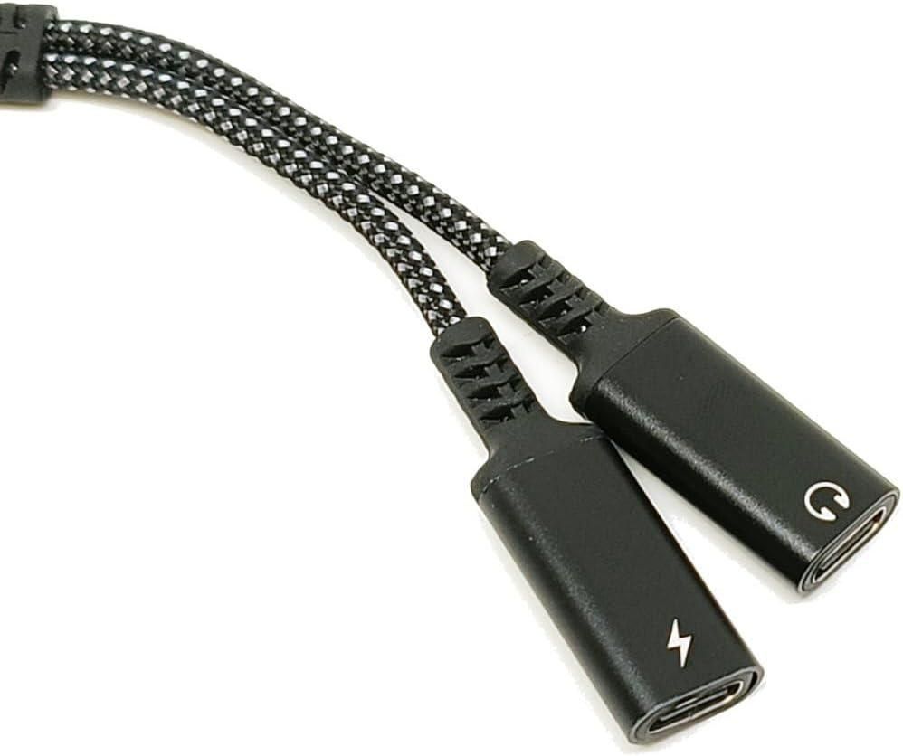 Adaptador / Divisor USB-C a Doble USB-C (Carga y Audio) — imagen 3