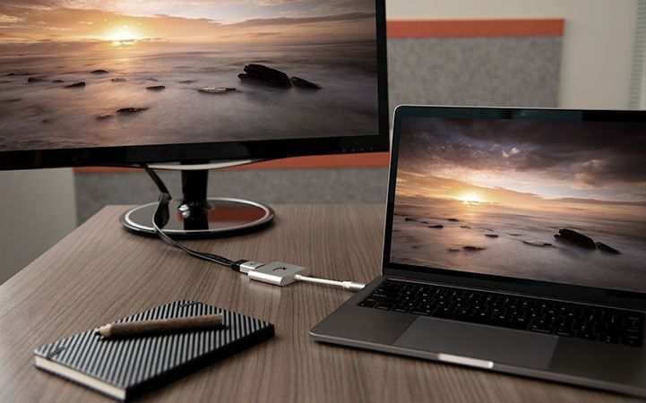 Adaptador Multipuerto USB-C 3 en 1 (HDMI 4K, USB 3.0 y Carga USB-C) — imagen 3