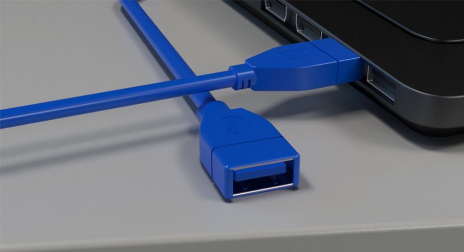 Cable Extensión USB 3.0 USB-A Macho a Hembra 1.8 Mts — imagen 4