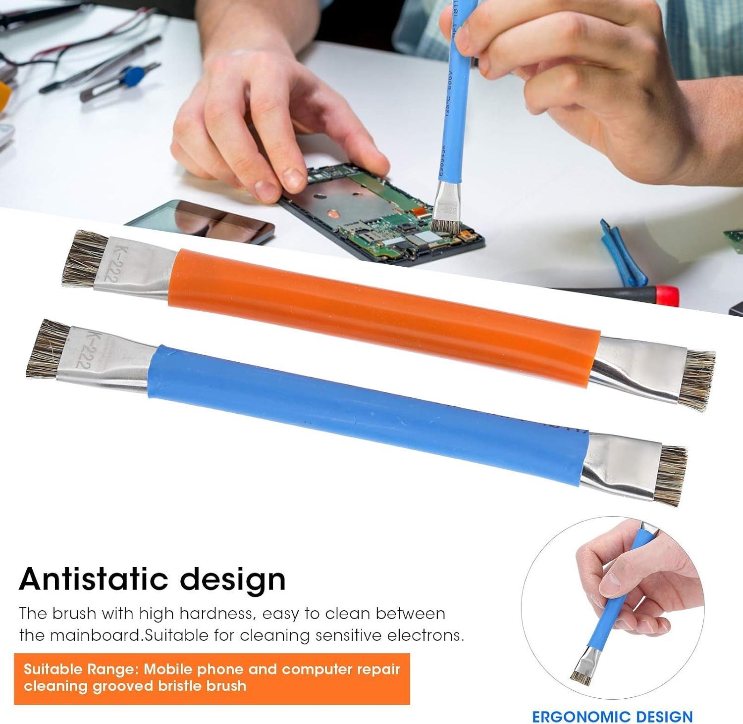 Cepillo Antiestático para Placas Base PCB — imagen 4