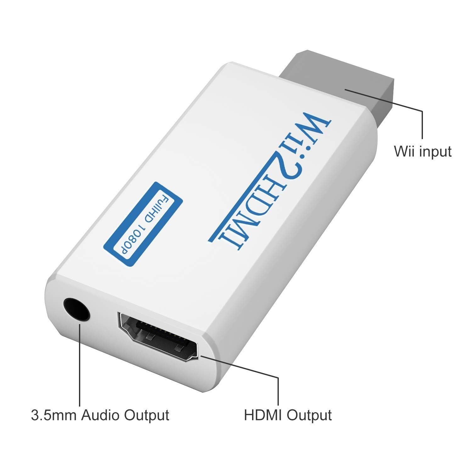 Adaptador de Wii a HDMI y 3.5mm — imagen 2