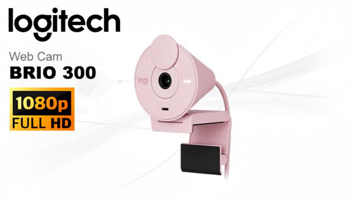 Cámara Web Logitech Brio 300 FHD 1080P 30 fps 2MP — imagen 3