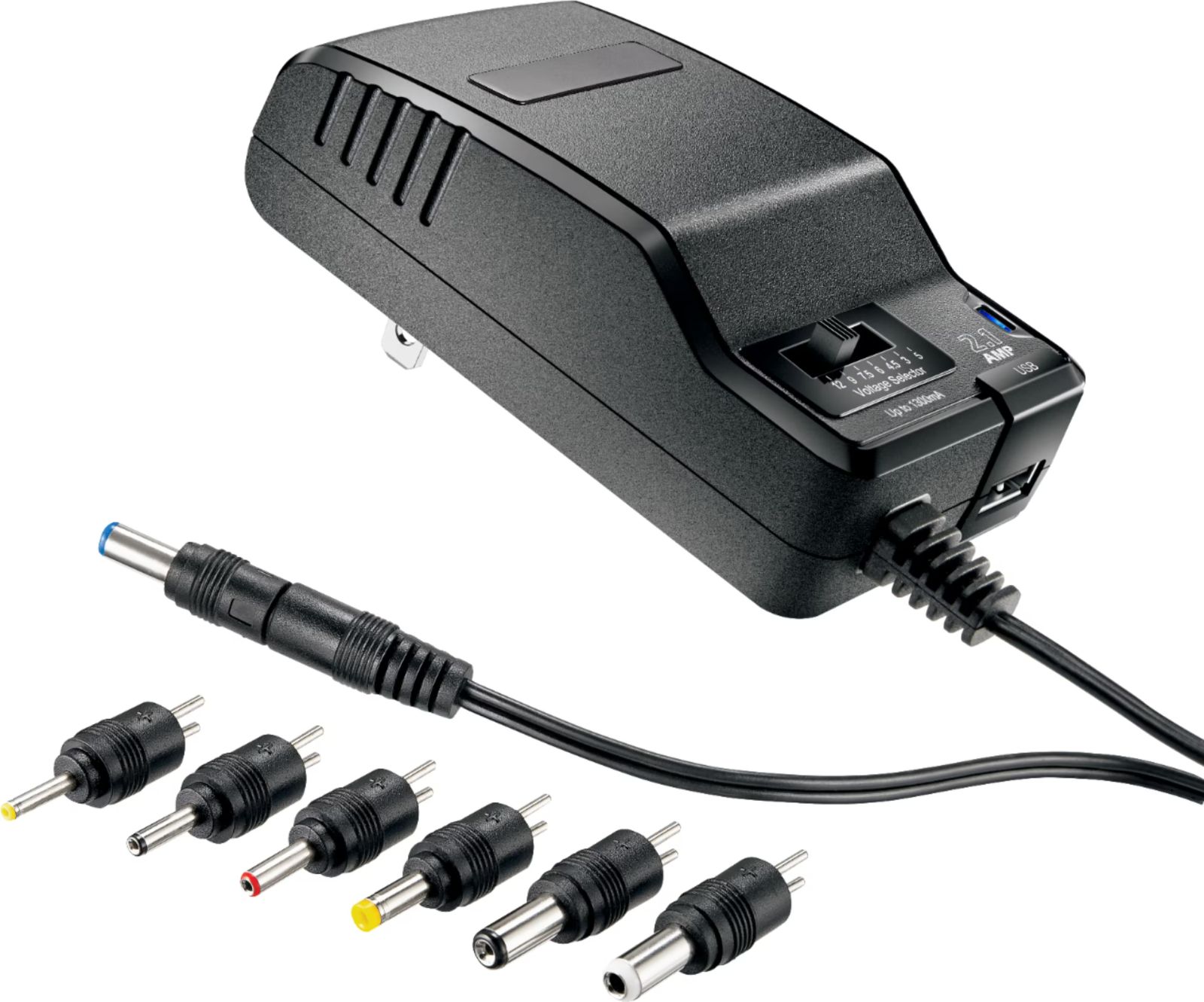 Cargador corriente alterna universal Insignia de 15.6 W, 3 V, 4.5 V, 5 V, 6 V, 7.5 V, 9 V, 12 V — imagen 2