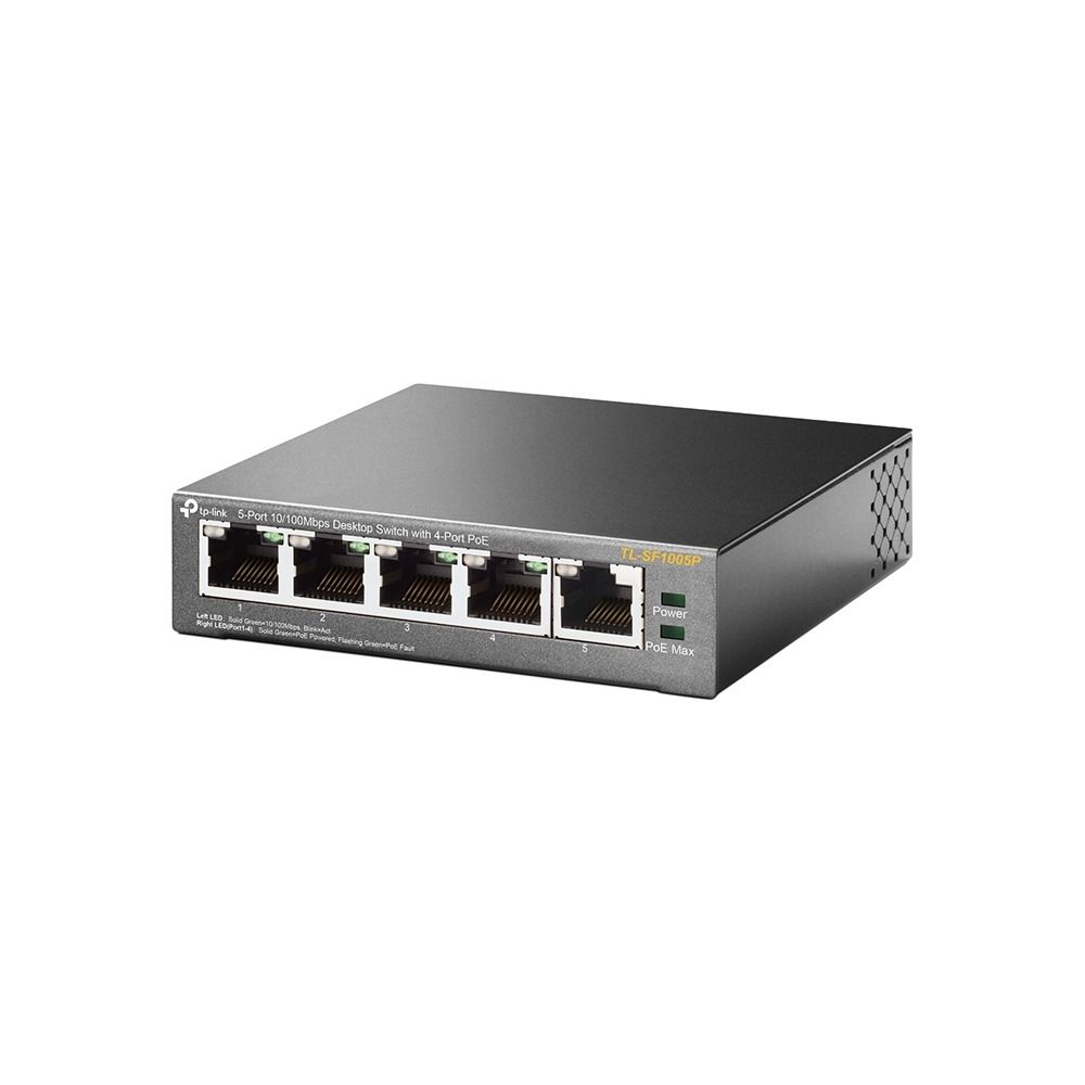 Switch Tp-link 5 puertos 10/100Mbps Desktop PoE+ Switch — imagen 3