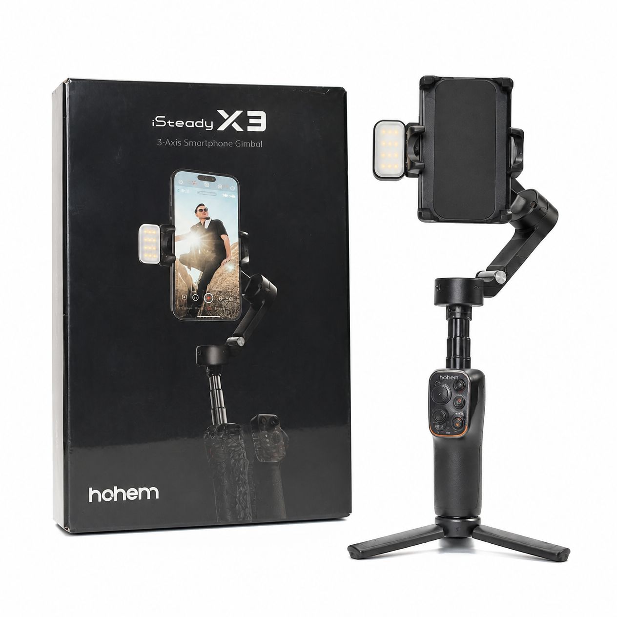 Estabilizador Gimbal de 3 Ejes para Smartphone Hohem iSteady X3 — imagen 3