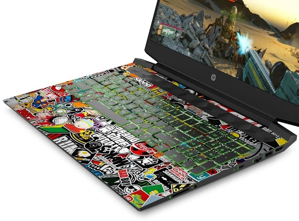 Skins diseño StickerBomb para laptop desde 14plg — imagen 2