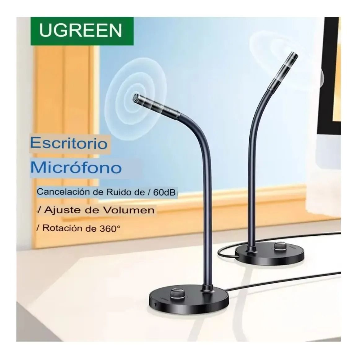 MIcrofono USB de escritorio — imagen 7