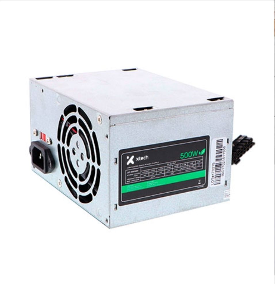 Fuente poder 500w 20 + 4 pines
