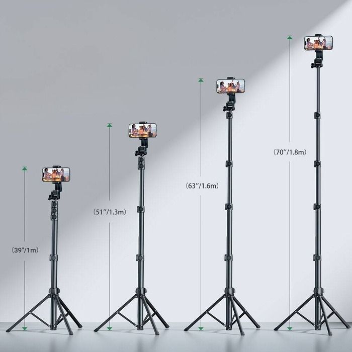 Tripode Palo selfie Ugreen con soporte y control remoto Bluetooth de 1,8m — imagen 3