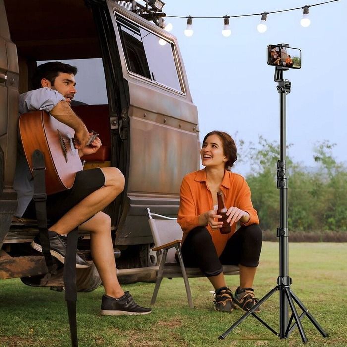 Tripode Palo selfie Ugreen con soporte y control remoto Bluetooth de 1,8m — imagen 5