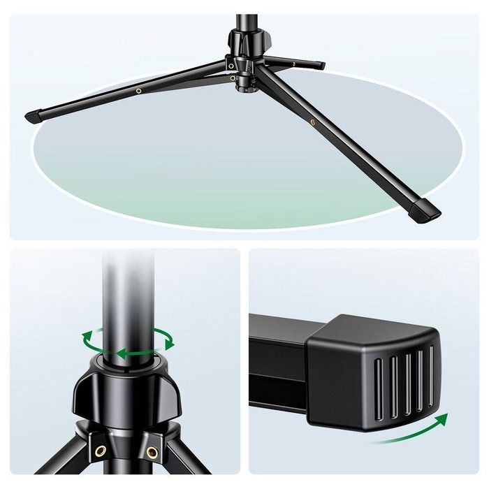 Tripode Palo selfie Ugreen con soporte y control remoto Bluetooth de 1,8m — imagen 9