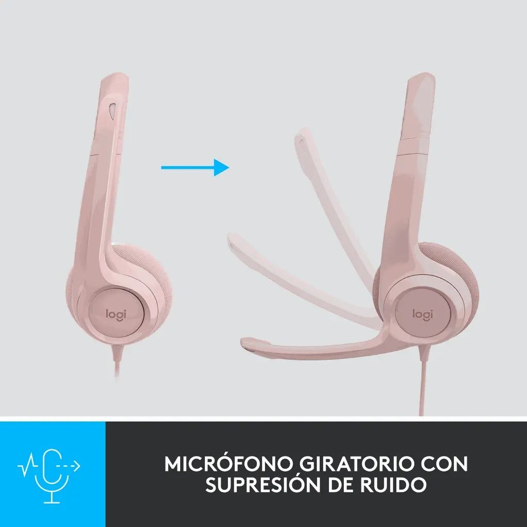 Audifono  c/micro usb 2.0 rosa — imagen 3