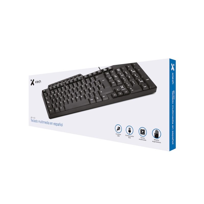 Teclado USB  XTK 160S ESP — imagen 5