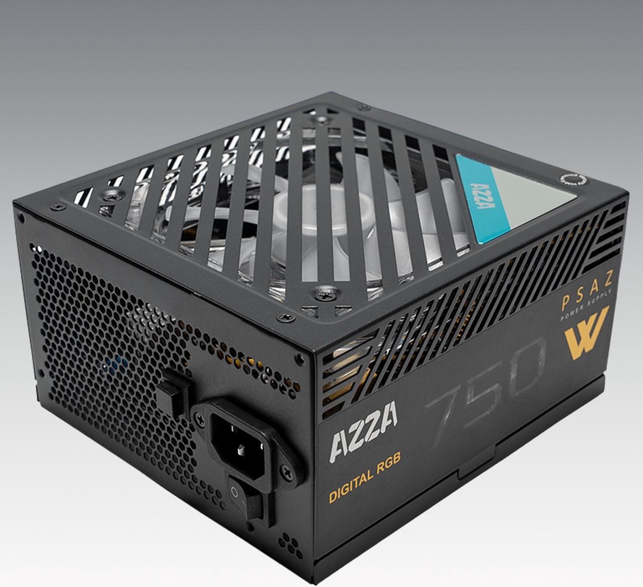 Fuente poder AZZA certificada 750W RGB — imagen 5