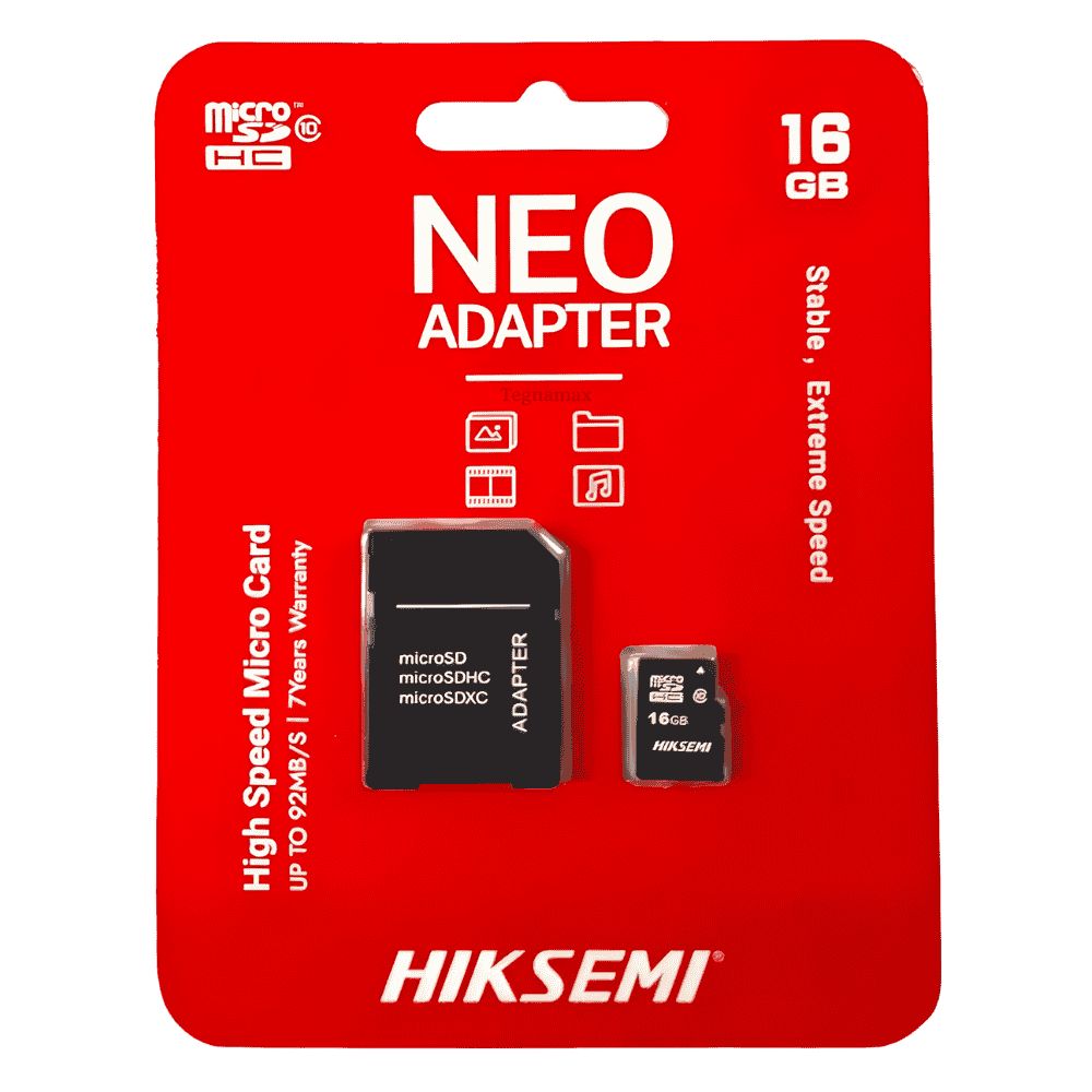 MICRO SD 16GB CLASE 10 HIKSEMI — imagen 2