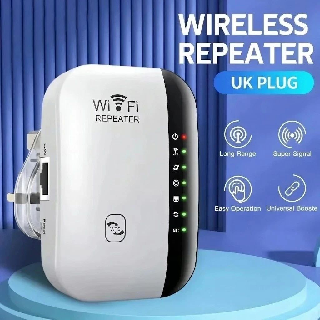 Repetidor y Extensor de Cobertura Wi-Fi Inalámbrico 300 Mbps — imagen 4