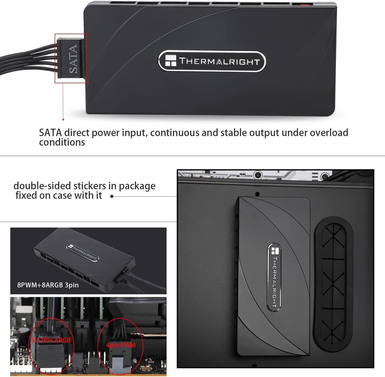 Controlador de Ventilador ARGB-HUB — imagen 2