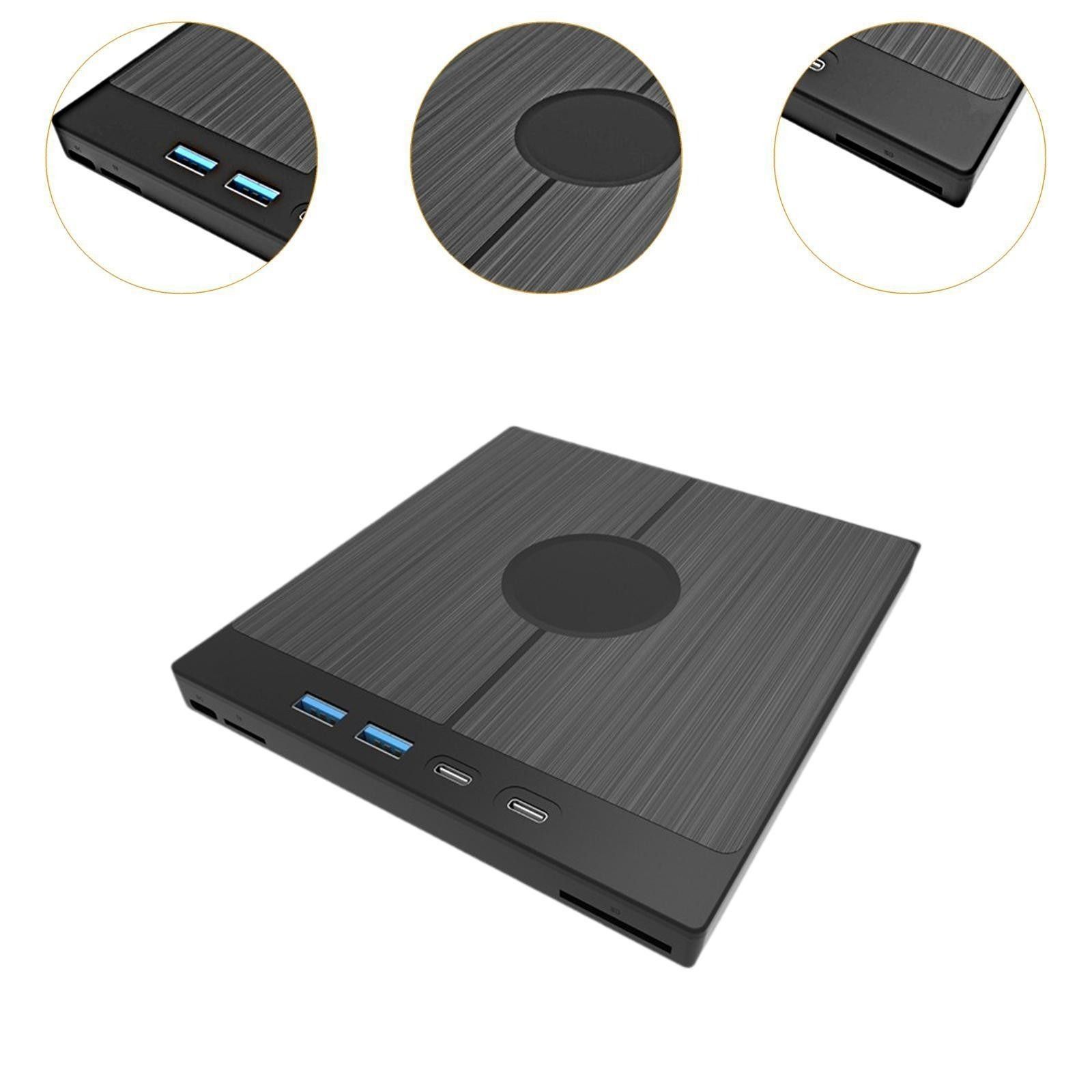 Lector y Grabador de CD-DVD Externo Multifuncional — imagen 3