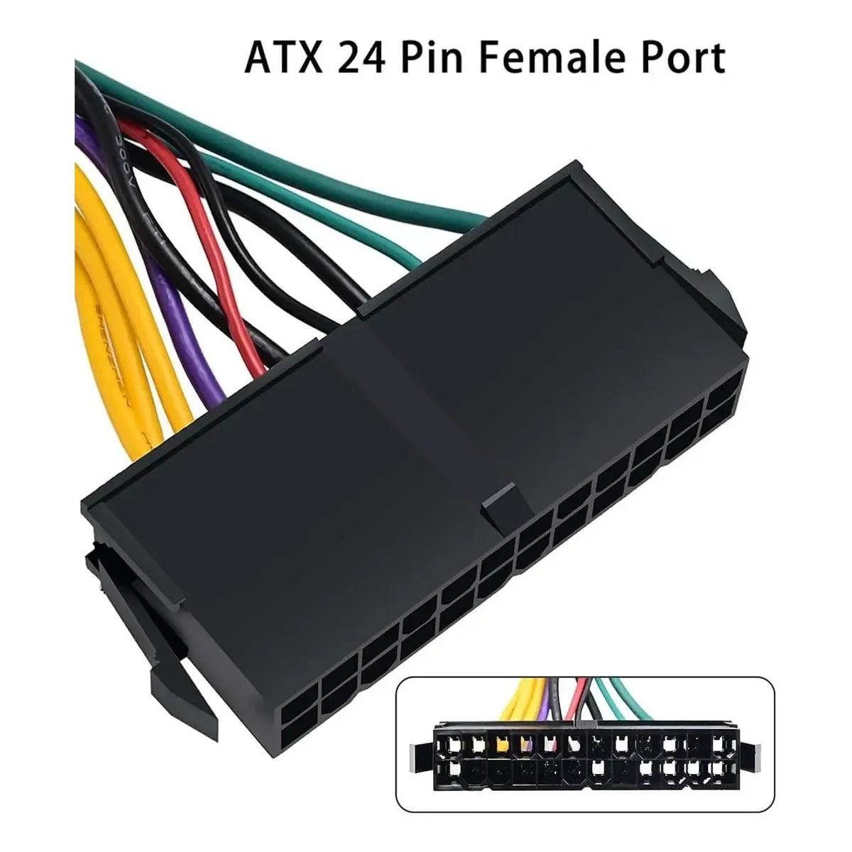 Convertidor de Fuente de Poder ATX 24 Pines a 6 Pines — imagen 2
