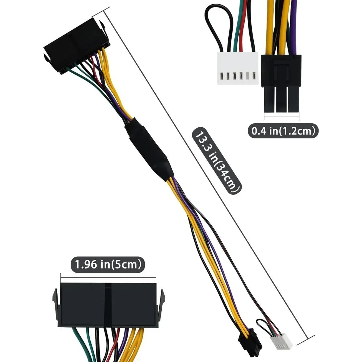 Convertidor de Fuente de Poder ATX 24 Pines a 6 Pines — imagen 4