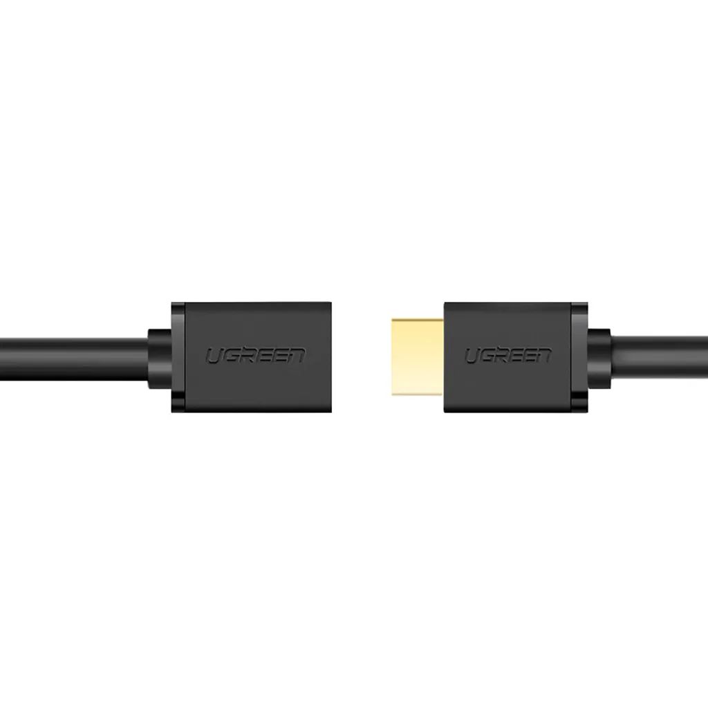 Cable Extensión HDMI Macho a Hembra 3 Metros UGREEN HD107 4K Ultra HD — imagen 3