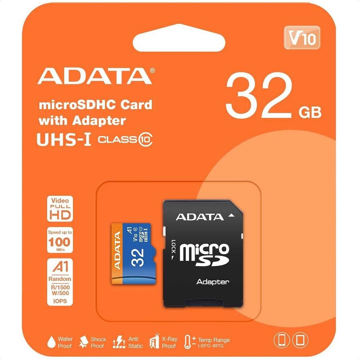 Memoria MicroSD 32GB Adata Premier SDHC UHS-I Clase 10 ADATA