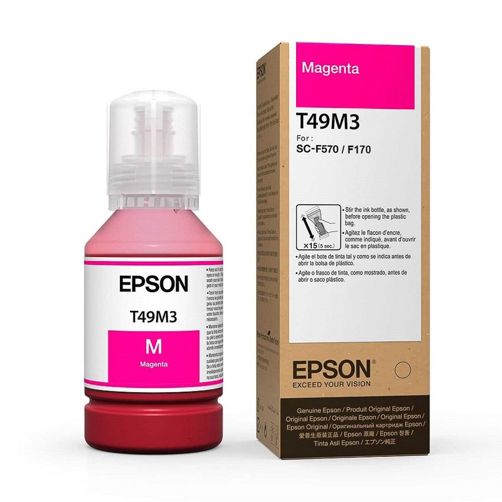 Bote de Tinta Epson-Magenta para sublimación T49M3 SC-570/F170