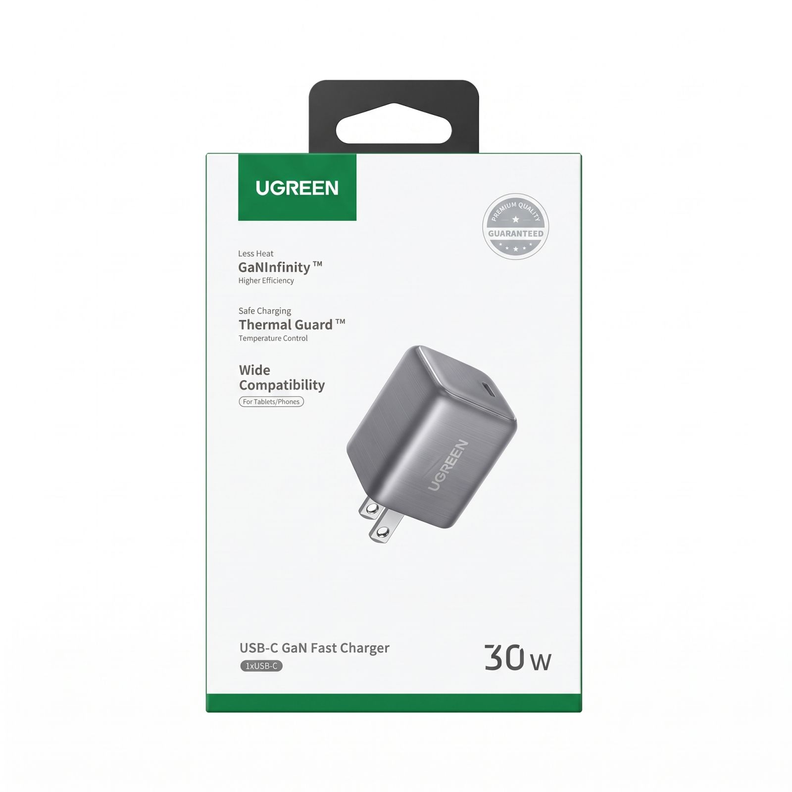 Cargador de Pared USB-C UGREEN Nexode 30W GaN