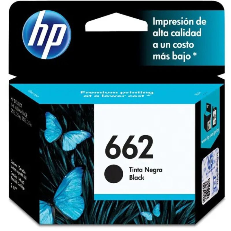 CARTUCHO HP 662  NEGRO