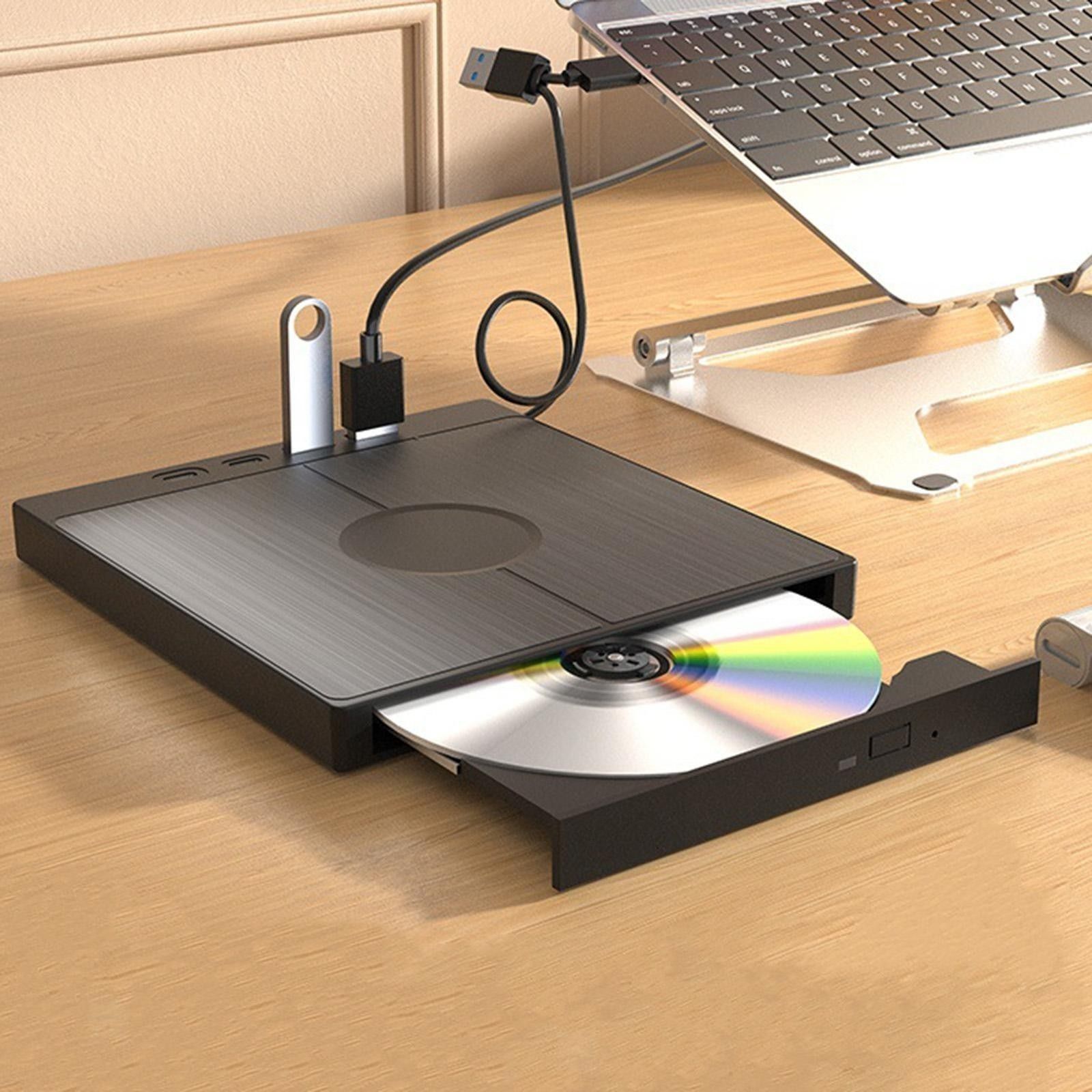 Lector y Grabador de CD-DVD Externo Multifuncional