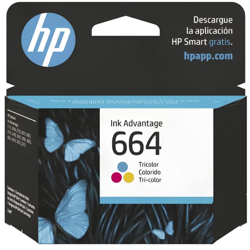 CARTUCHO HP 664 Tricolor