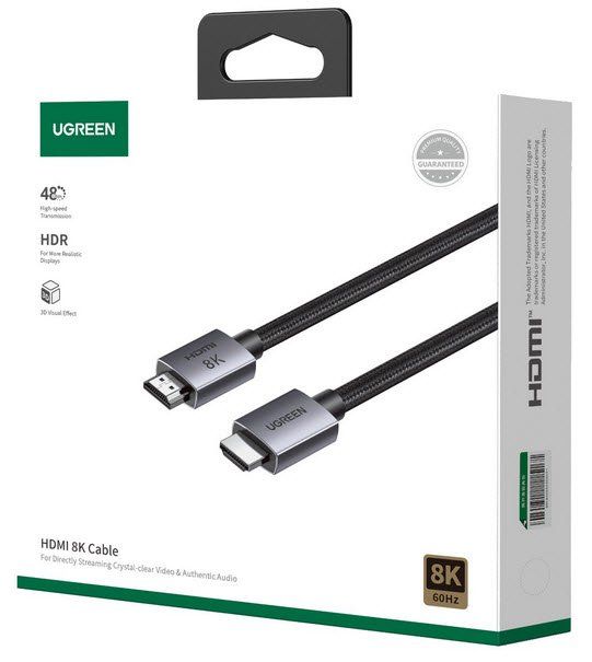 Cable HDMI UGREEN Macho A Macho de 2M, 8K a 60Hz