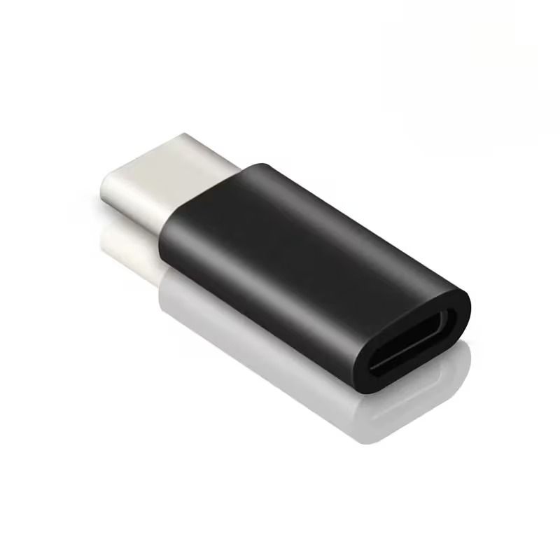 Adaptador Lightning a USB C, Convertidor de Carga y Transferencia de Datos OTG