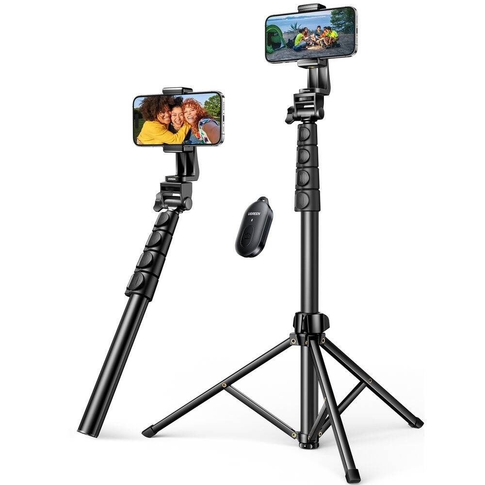 Tripode Palo selfie Ugreen con soporte y control remoto Bluetooth de 1,8m Ugreen
