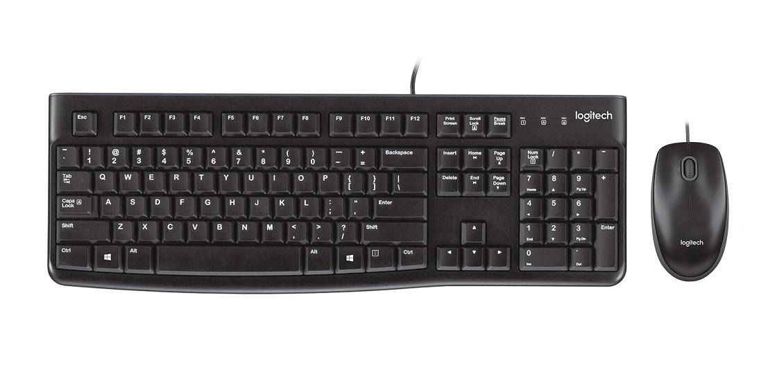 Teclado Y Mouse Logitech alambrico Español