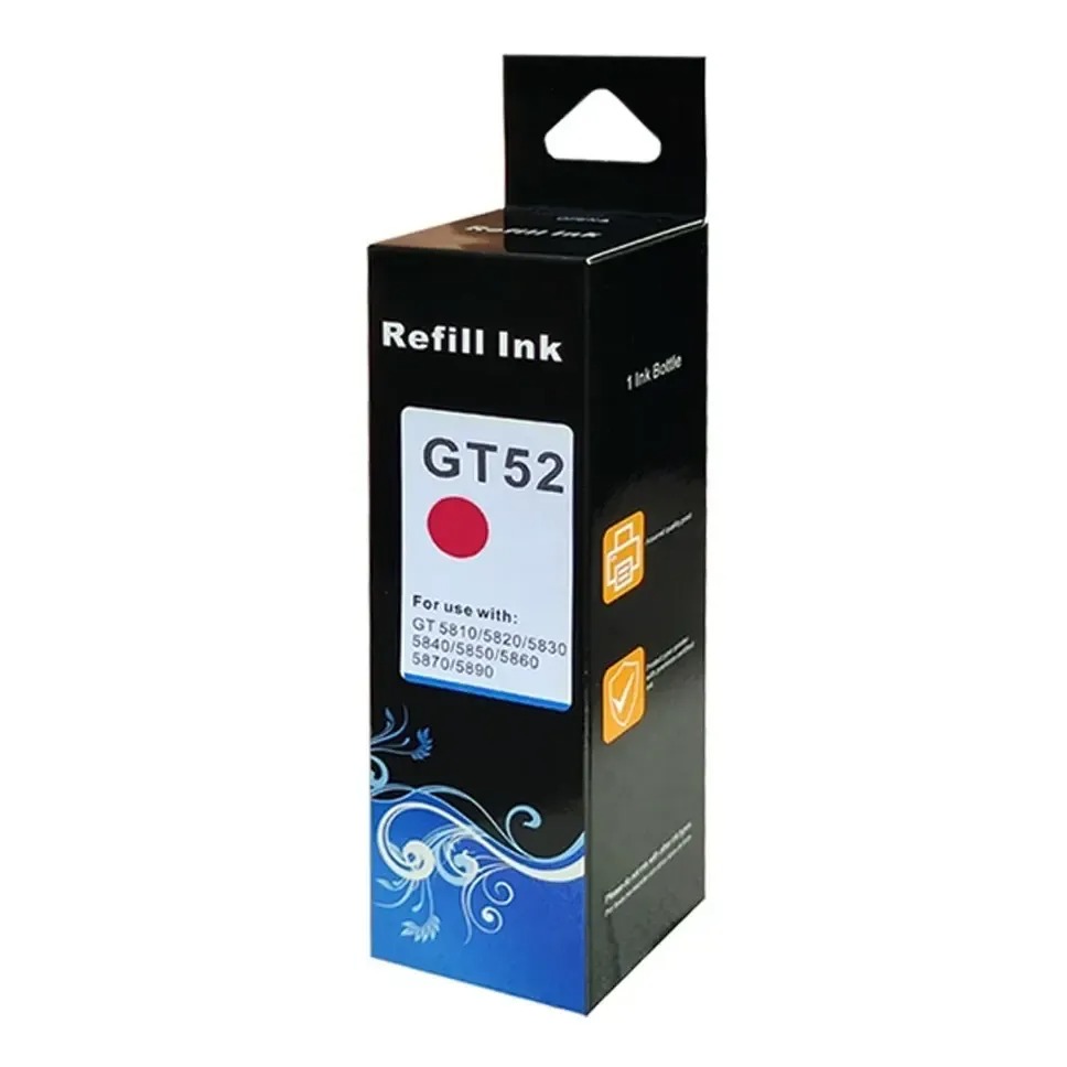 Tinta Alternativa Para Impresora Magenta Hp GT51 GT52