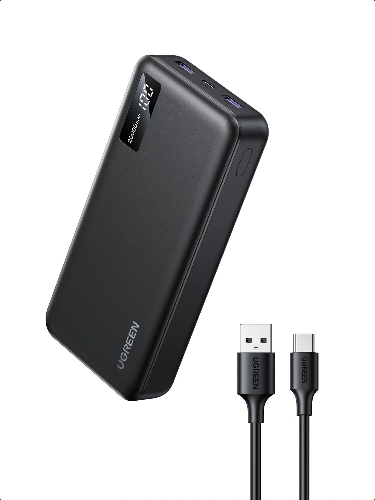 Cargador Portatil USB-A 2 USB-C 10000Mah 20W Ugreen