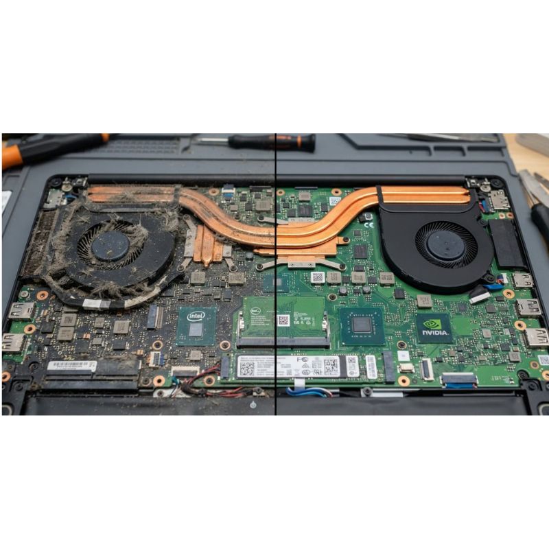 Mantenimiento Físico de laptop Serv.