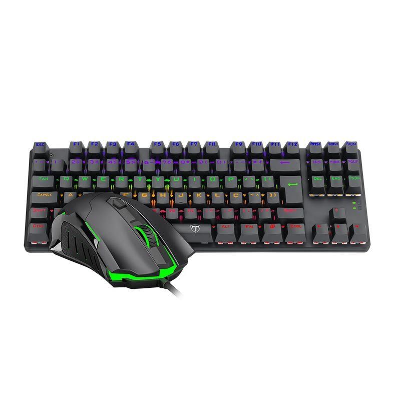 Teclado Mecanico Y Mouse T-dagger Advance Force RGB