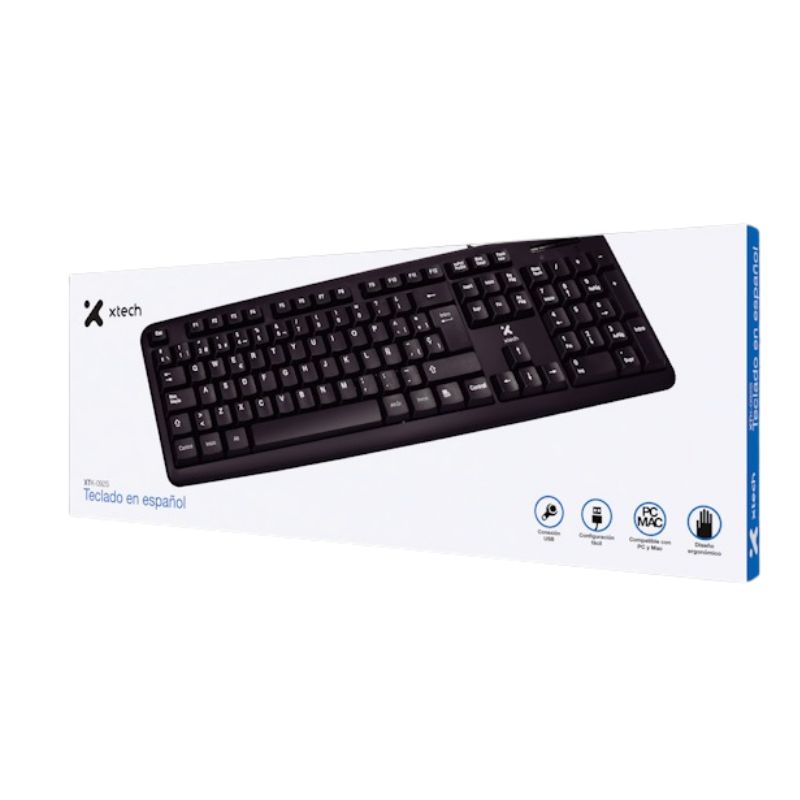 Teclado en español XTECH