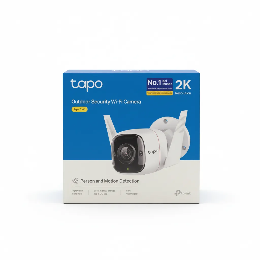 Cámara de seguridad TP-Link Tapo C310-Wi-Fi para exteriores.