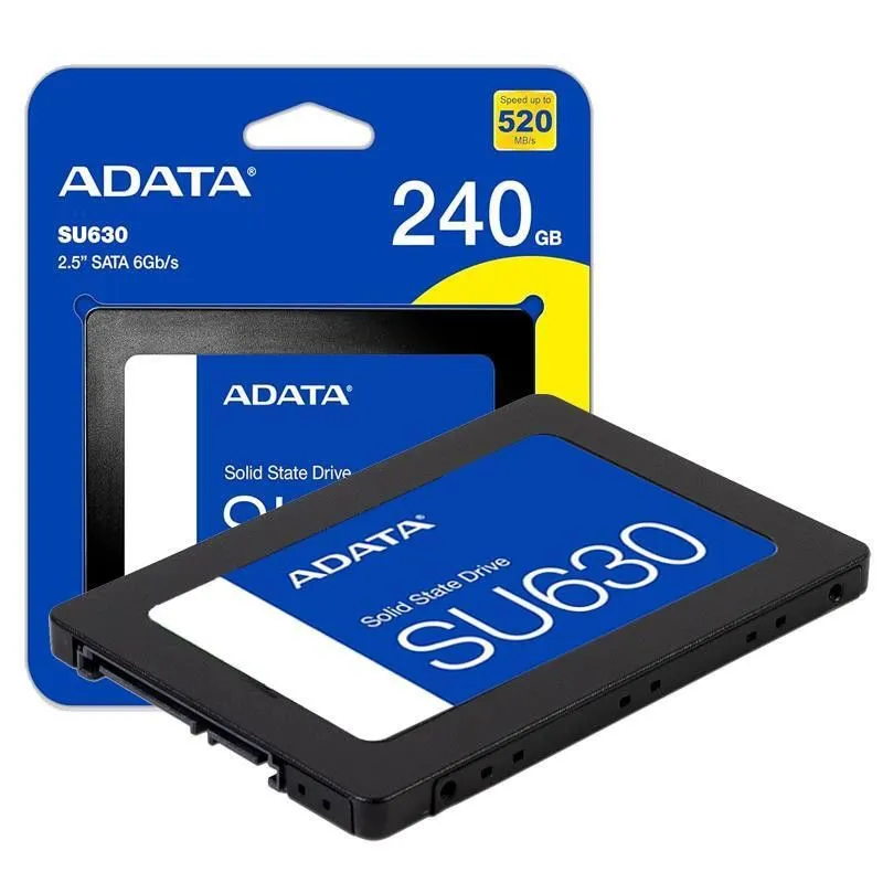 Unidad de estado sólido ADATA SU630 de 240 GB.