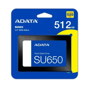 369992 Unidad de estado sólido (SSD) ADATA Ultimate SU650 de 512 GB.