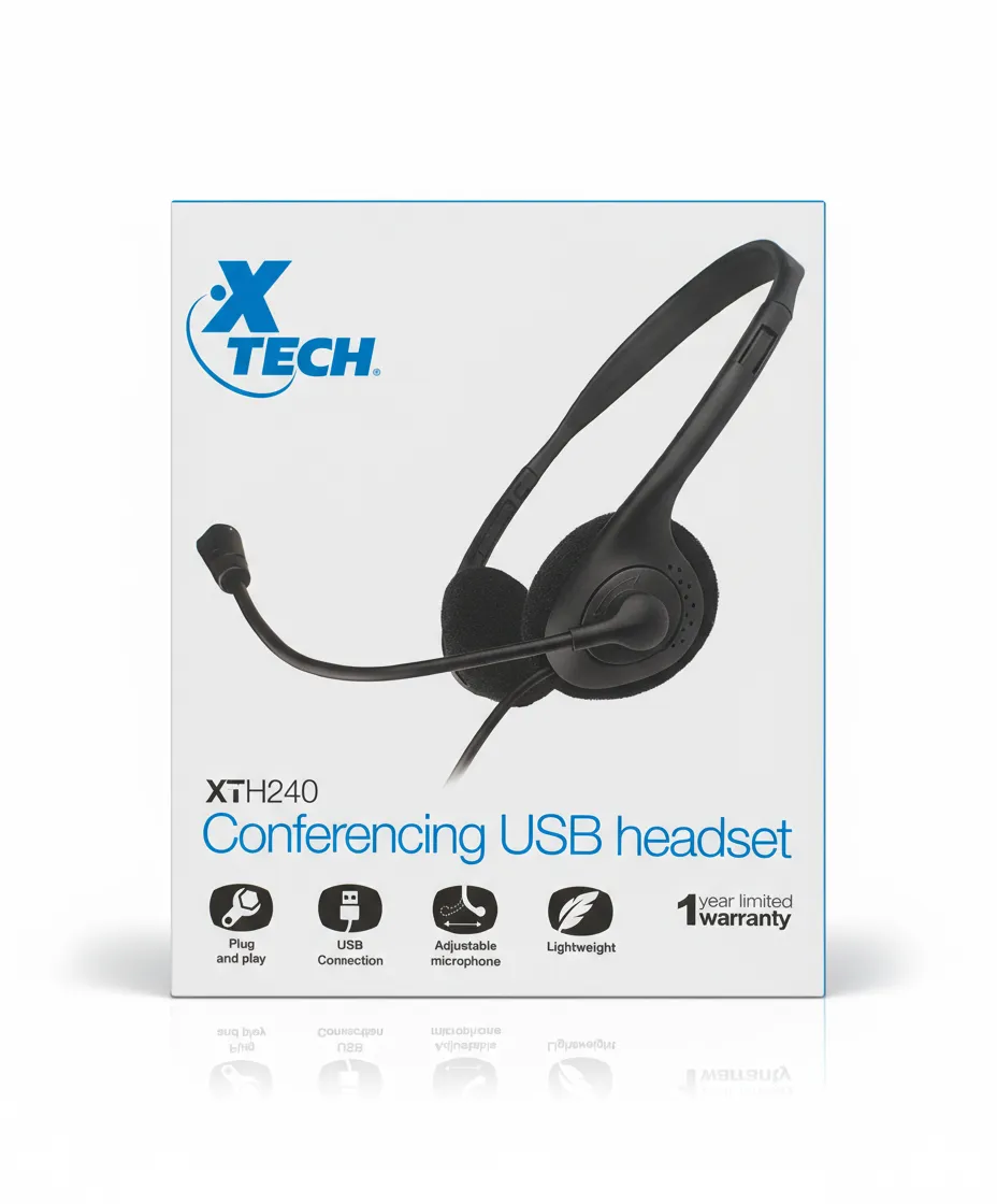 Auriculares USB para conferencia XTH240.