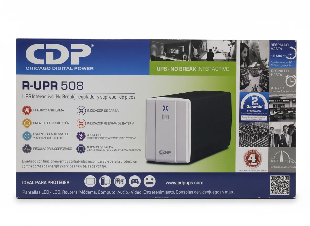 UPS-No break Interactivo-R-UPR 508