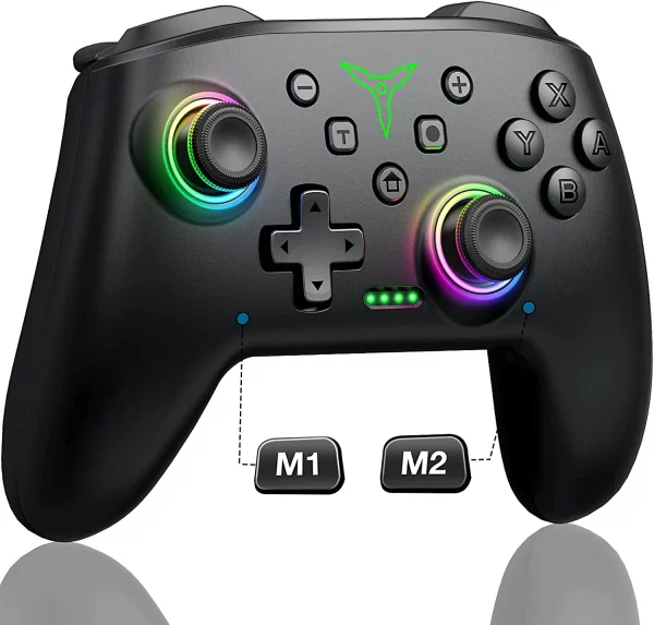 50e359b2-bec5-4a53-a9ab-1eee6c0b5f6f.eba440988b21d993b0fcaea933df402a Control inalámbrico compatible con Nintendo Switch y PC.