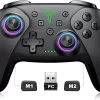 714Aao5UmxL._AC_UF1000,1000_QL80_ Control inalámbrico compatible con Nintendo Switch y PC.